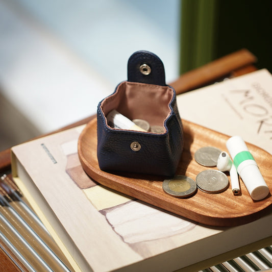 Cockatoo Leather Coin Purse | The Art of Organized Storage