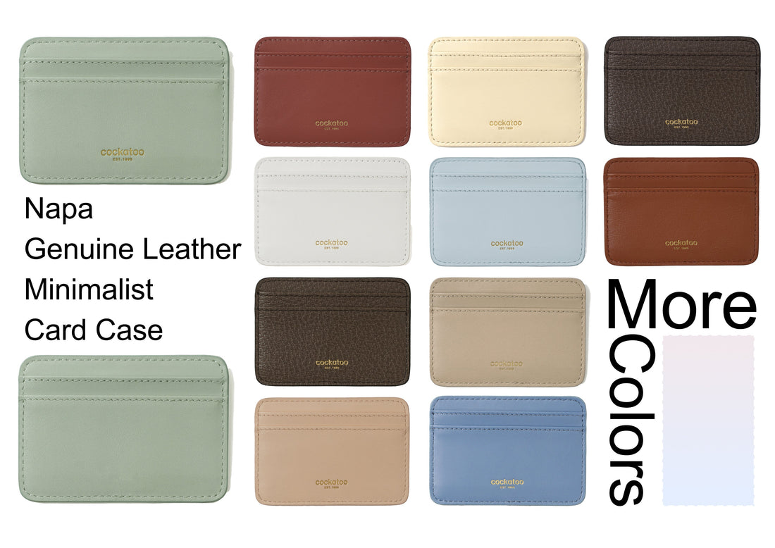 Comprehensive Review of the Cockatoo Nappa Leather Card Holder