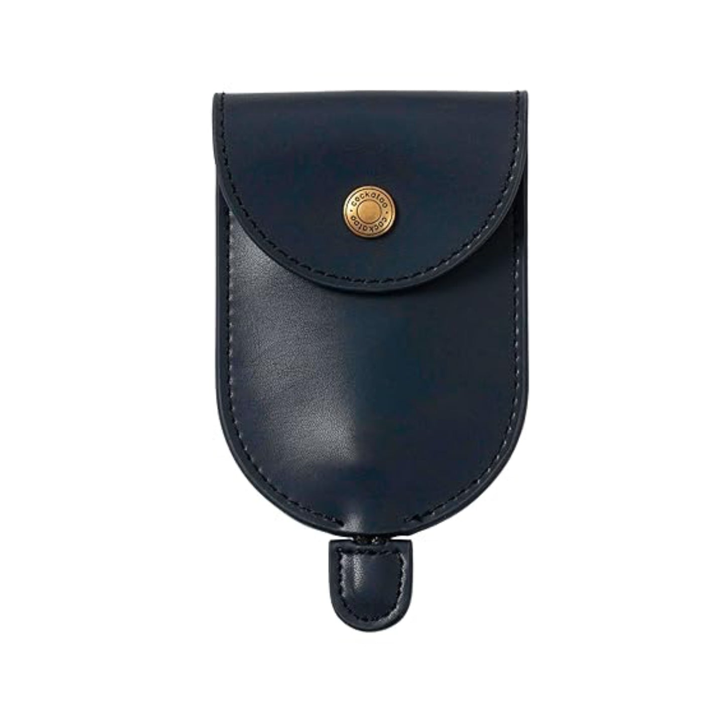 Cockatoo Creative Pull-Out Key Sleeve Keychain Bags,Leather Large-Capacity Protective Key Holder Hook
