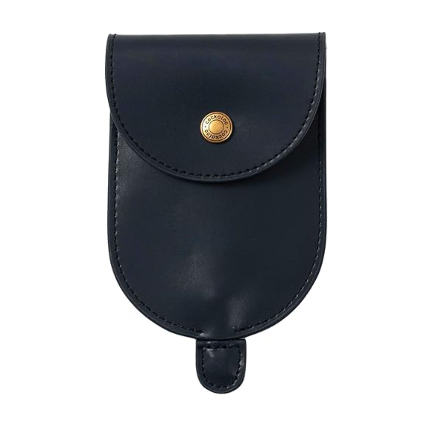 Cockatoo Creative Pull-Out Key Sleeve Keychain Bags,Leather Large-Capacity Protective Key Holder Hook