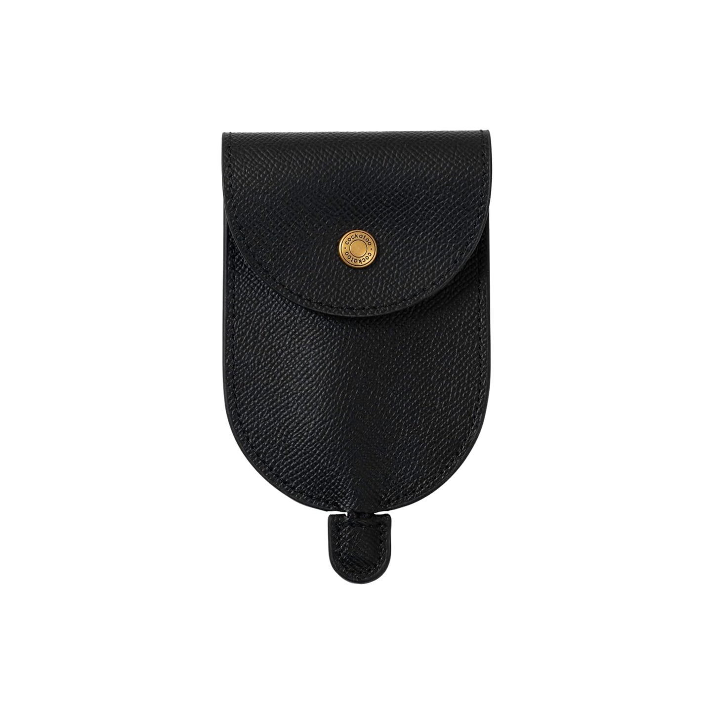 Cockatoo Creative Pull-Out Key Sleeve Keychain Bags,Leather Large-Capacity Protective Key Holder Hook