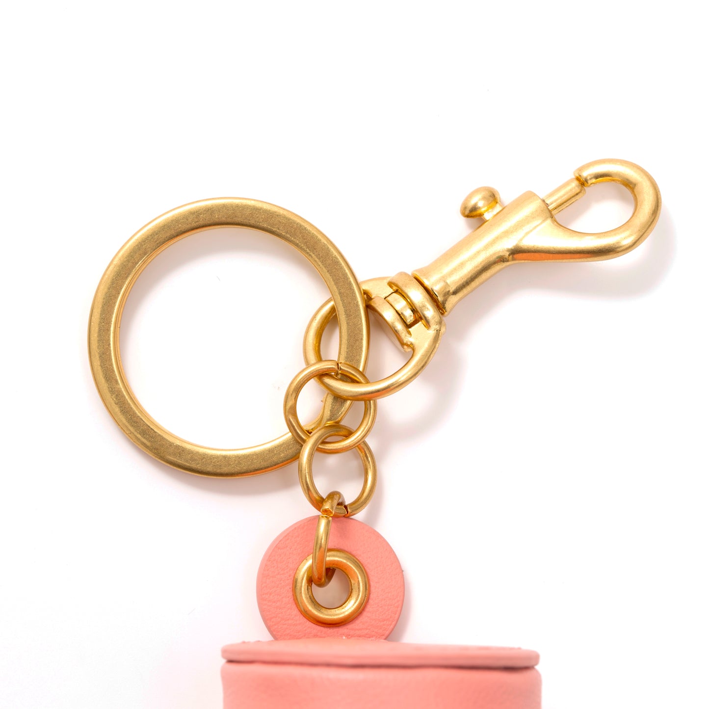 Zipper Lipstick Case Keychain